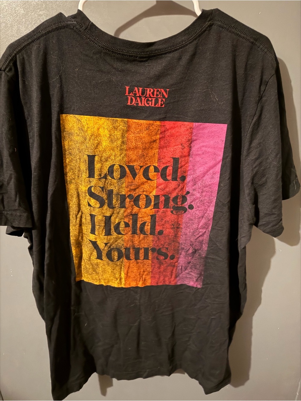 Black Graphic Tee - Lauren Daigle